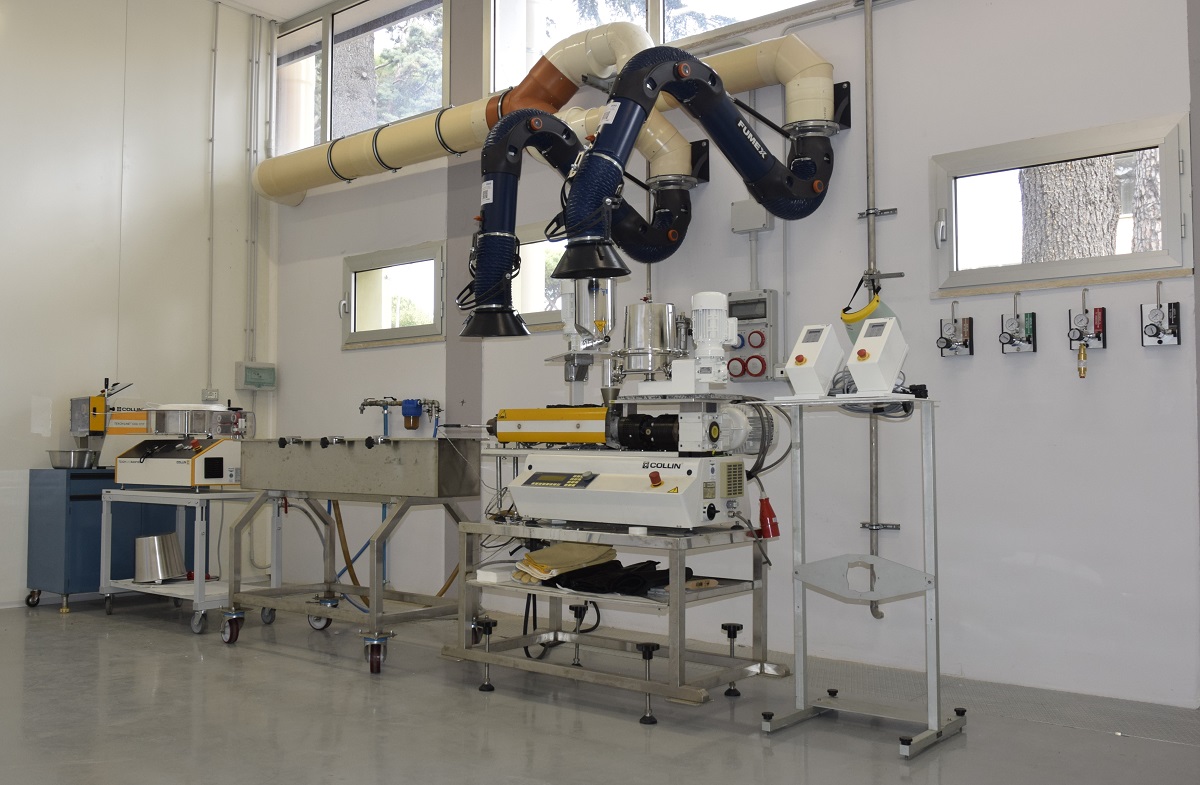 MAIA - Linea di estrusione per la realizzazione di filamenti per stampanti 3D FDM