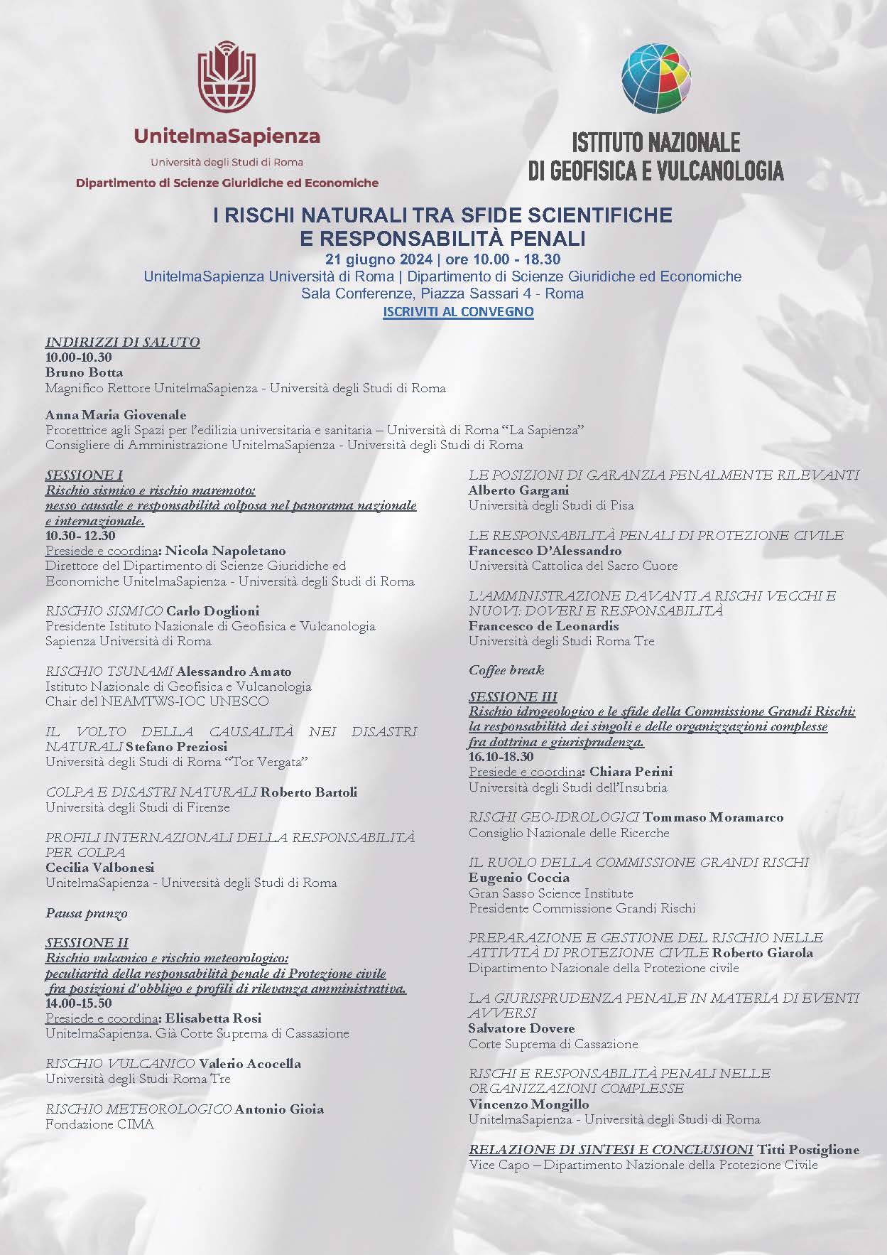 rischi naturali convegno ingv