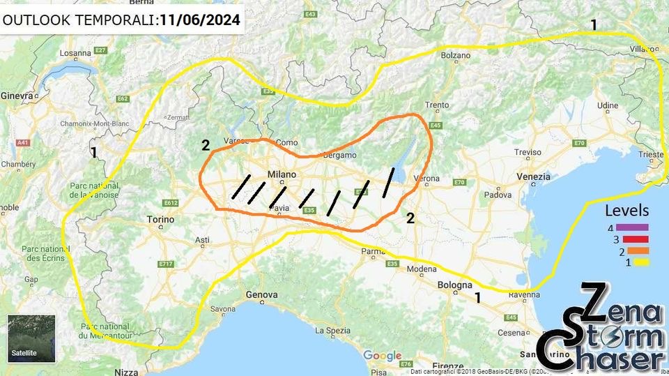 allerta meteo 11 giugno