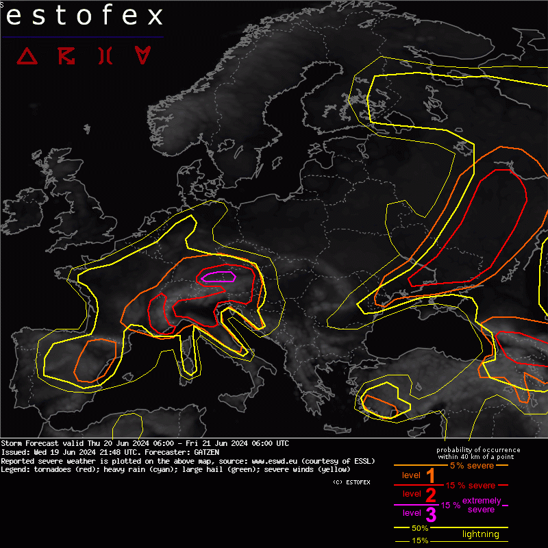 allerta meteo 20 giugno
