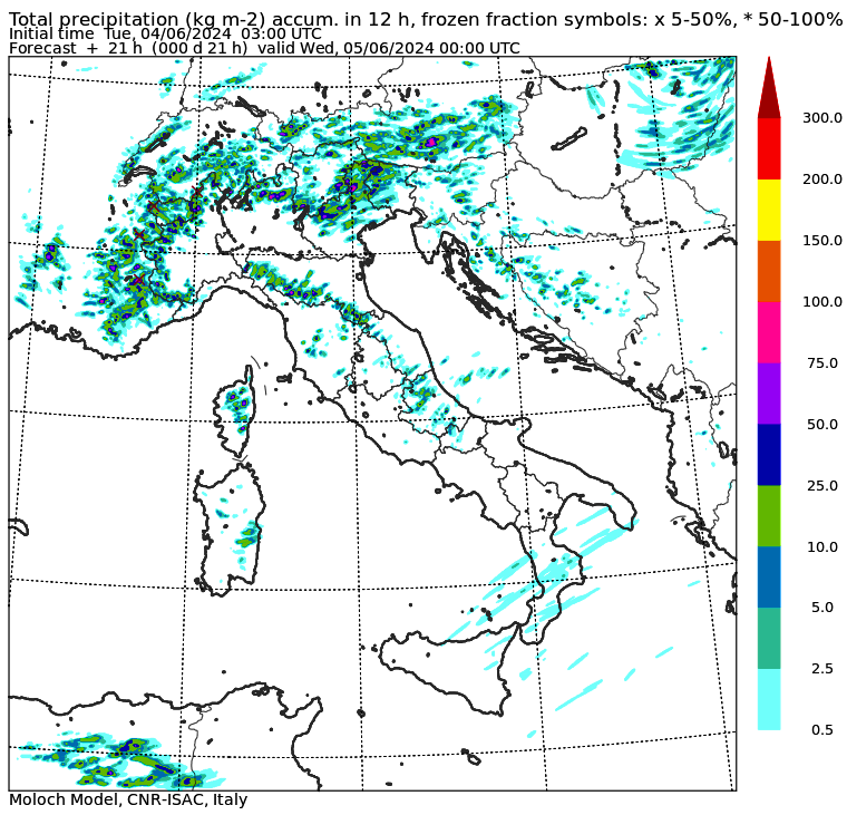 allerta meteo 4 giugno 2024