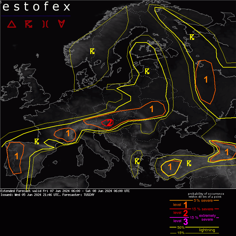 allerta meteo 7 giugno