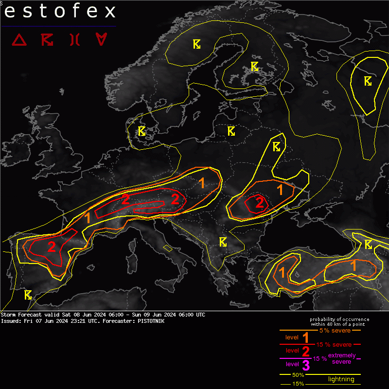 allerta meteo 8 giugno