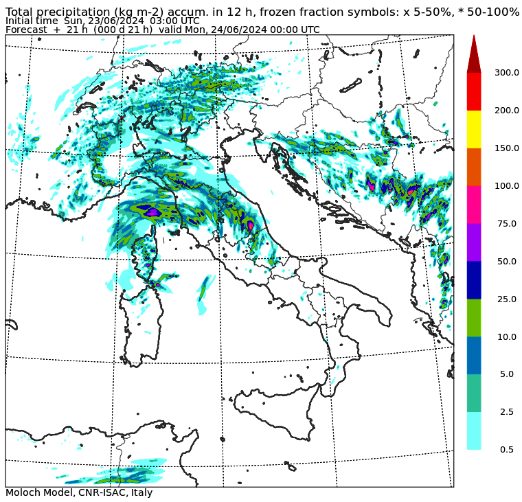 allerta meteo domenica 23 giugno