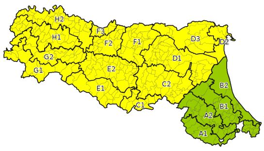allerta meteo emilia romagna