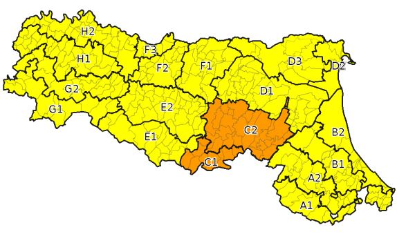 allerta meteo emilia romagna