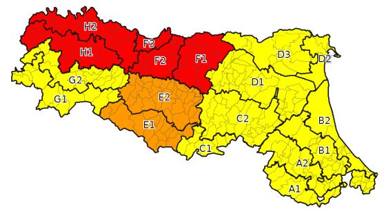 allerta meteo emilia romagna