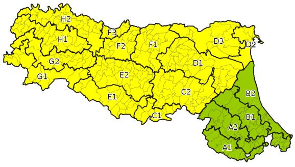 allerta meteo emilia romagna domani 9 giugno