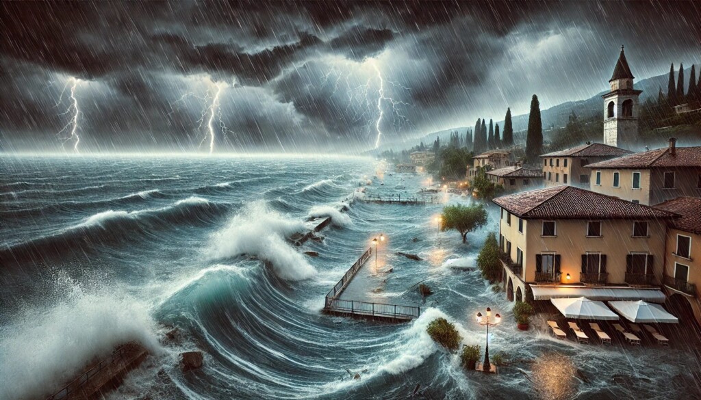 allerta meteo esonda lago garda
