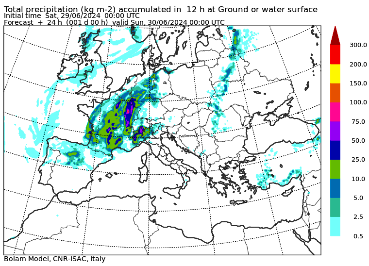 allerta meteo europa sabato 29 giugno sera