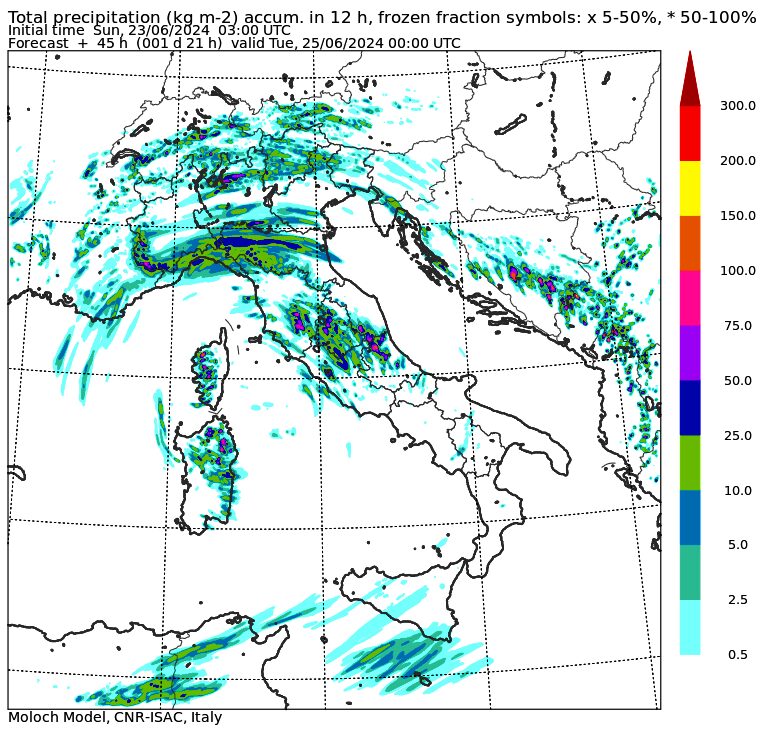 allerta meteo lunedì 24 giugno pomeriggio sera