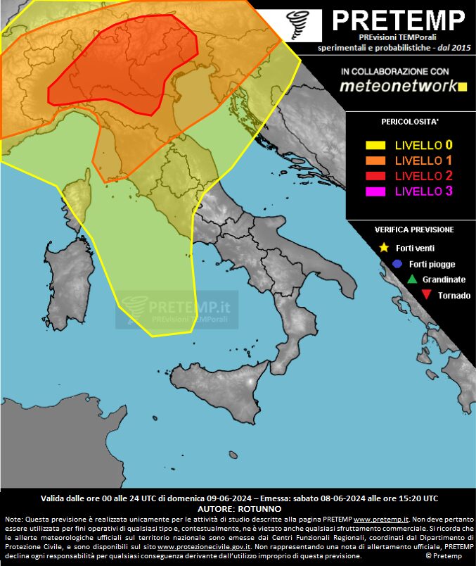 allerta meteo pretemp