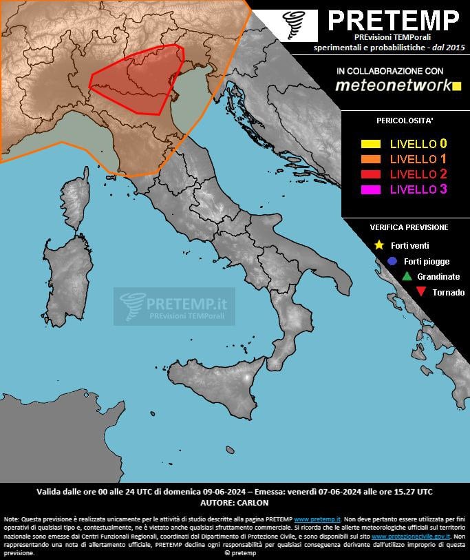 allerta meteo pretemp