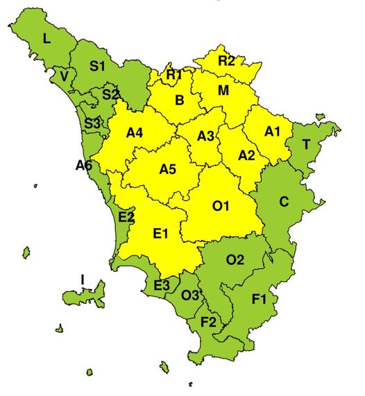 allerta meteo toscana 2 giugno