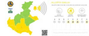 allerta meteo veneto 11 12 giugno
