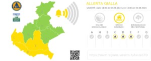 allerta meteo veneto 19-20 giugno