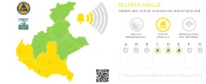 allerta meteo veneto 19 giugno