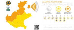 allerta meteo veneto 21-22 giugno