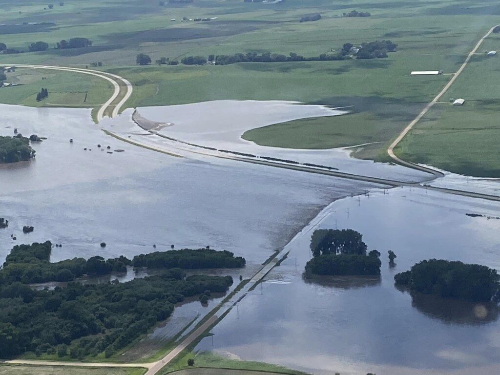alluvione iowa usa