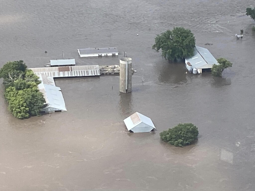 alluvione iowa usa