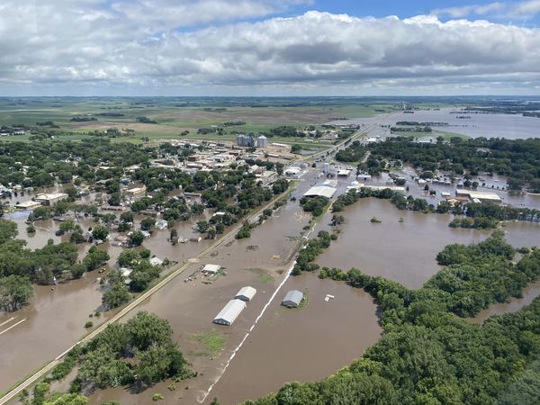 alluvione iowa usa