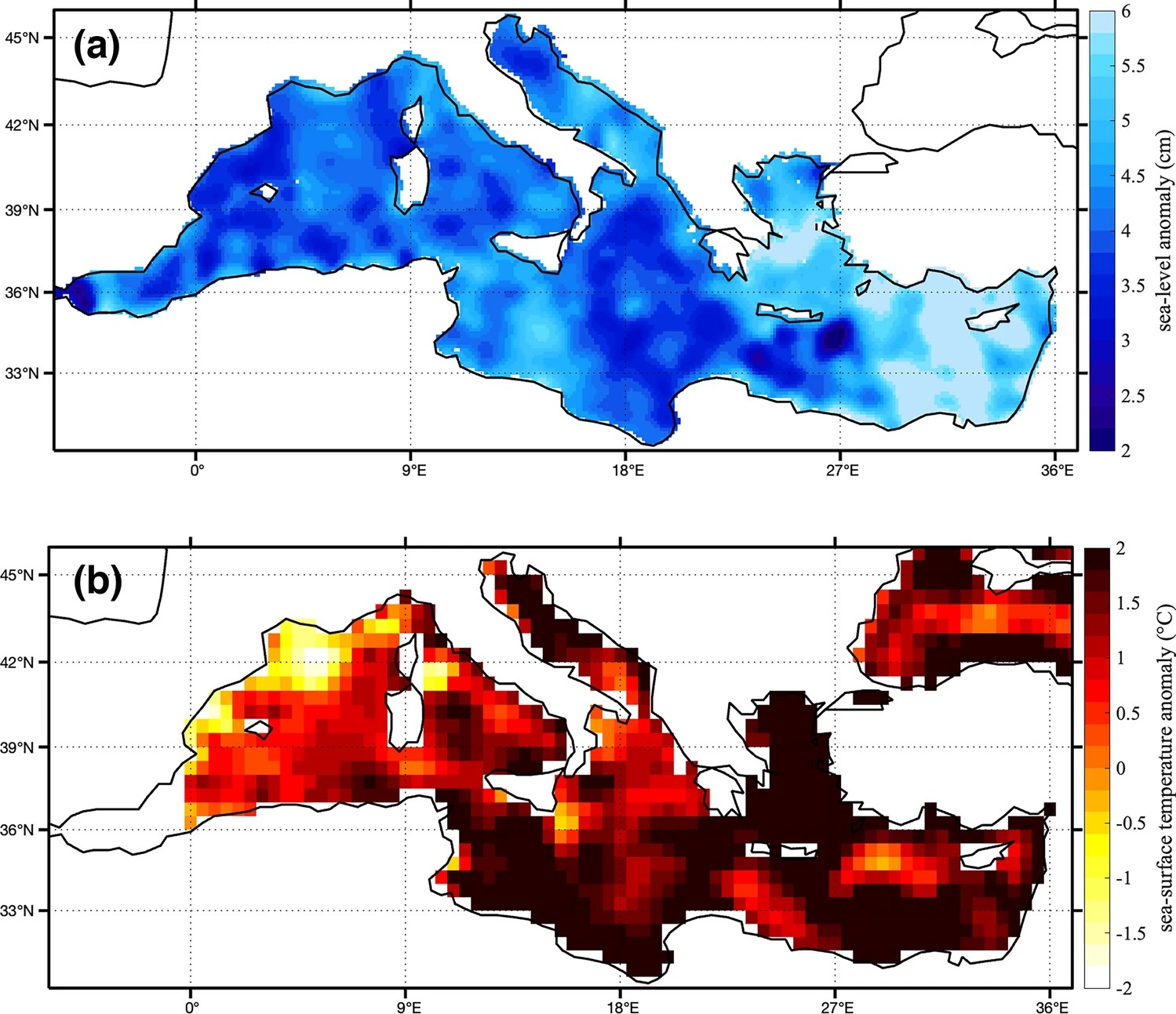 aumento livello mare
