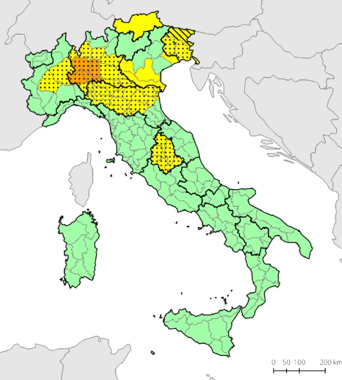 bollettino meteo protezione civile 12 giugno