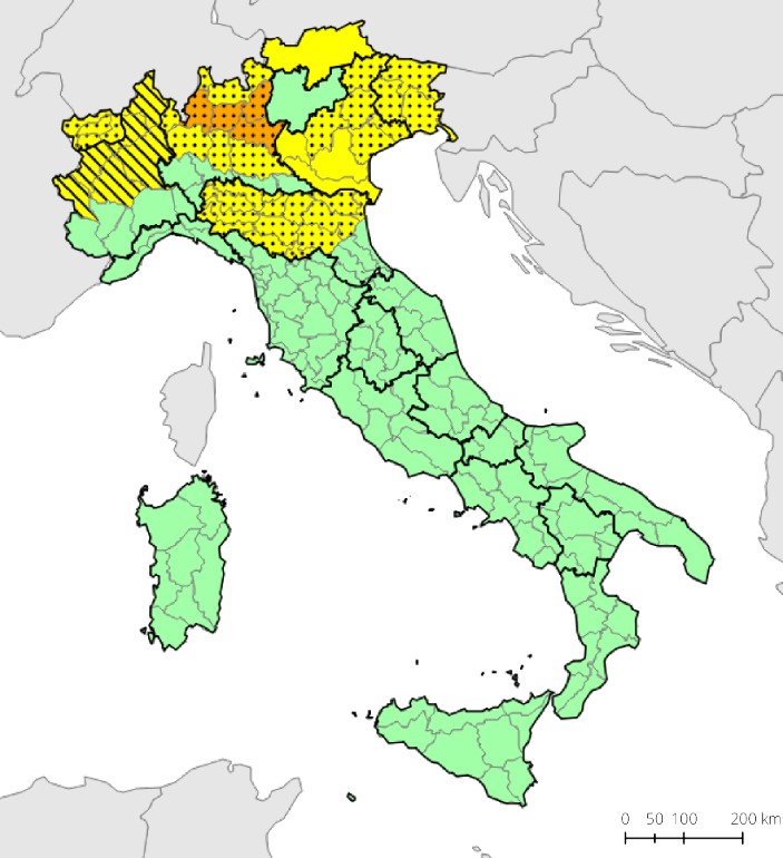 bollettino meteo protezione civile 21 giugno