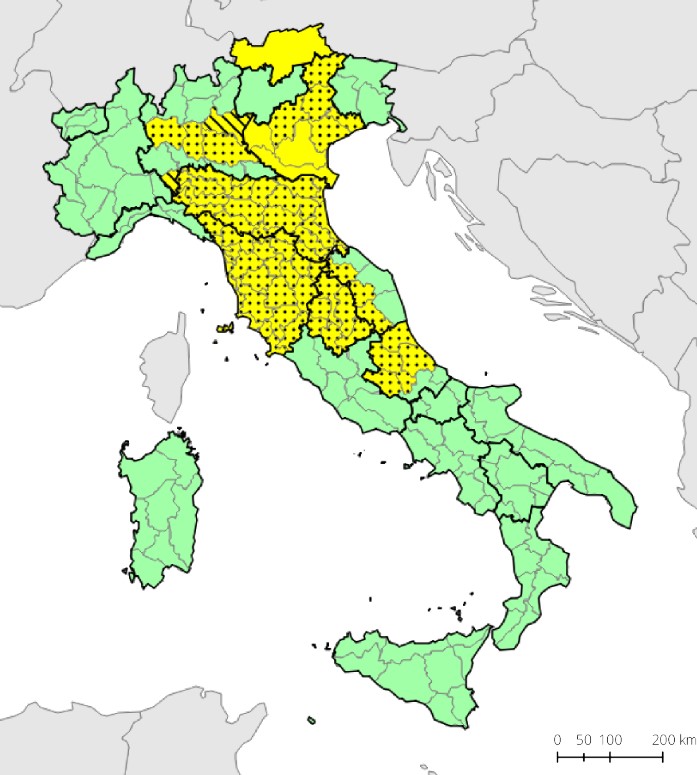 bollettino meteo protezione civile 23 giugno
