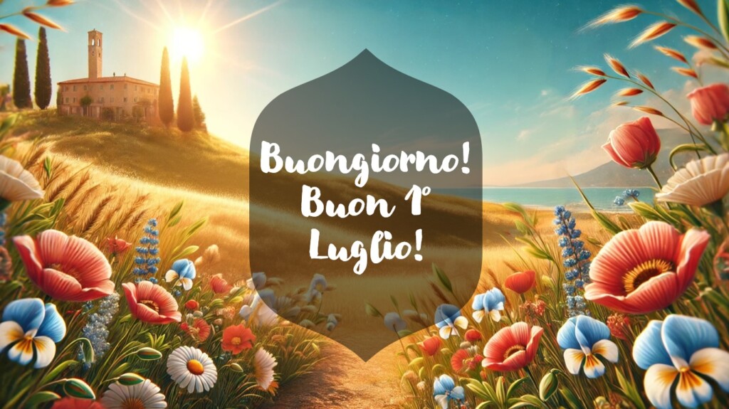 buongiorno buon 1° luglio 2024