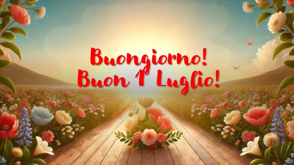 buongiorno buon 1° luglio 2024