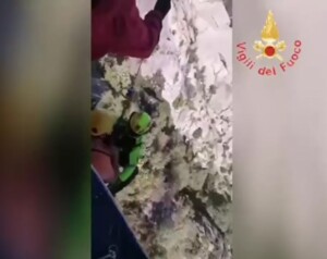 escursionista si perde monte montea