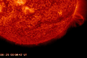 esplosione filamento allerta tempesta geomagnetica