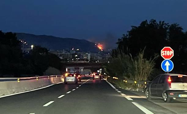 incendio reggio calabria