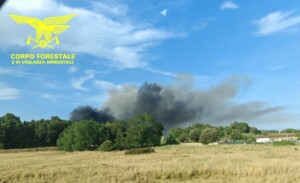incendio san vero milis sardegna