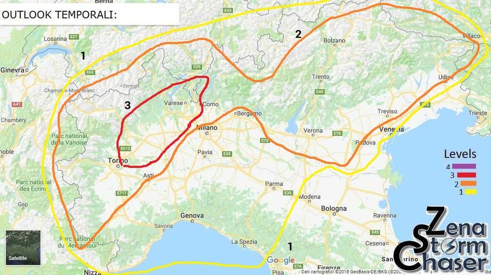 outlook temporali 21 giugno