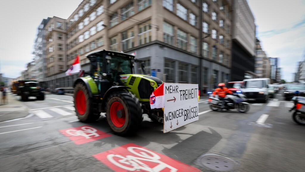 proteste agricoltori bruxelles
