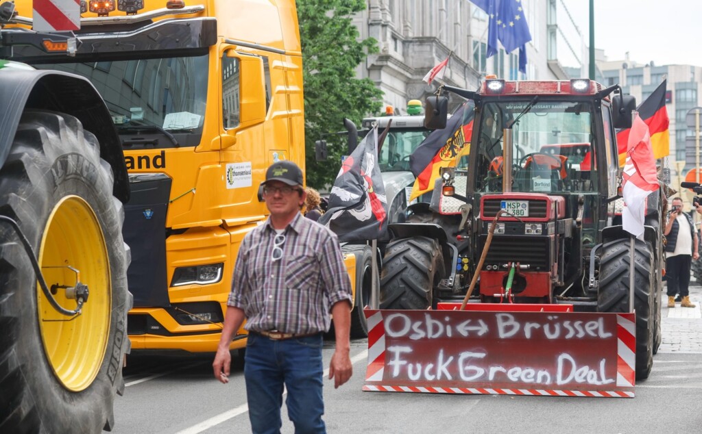 proteste agricoltori bruxelles