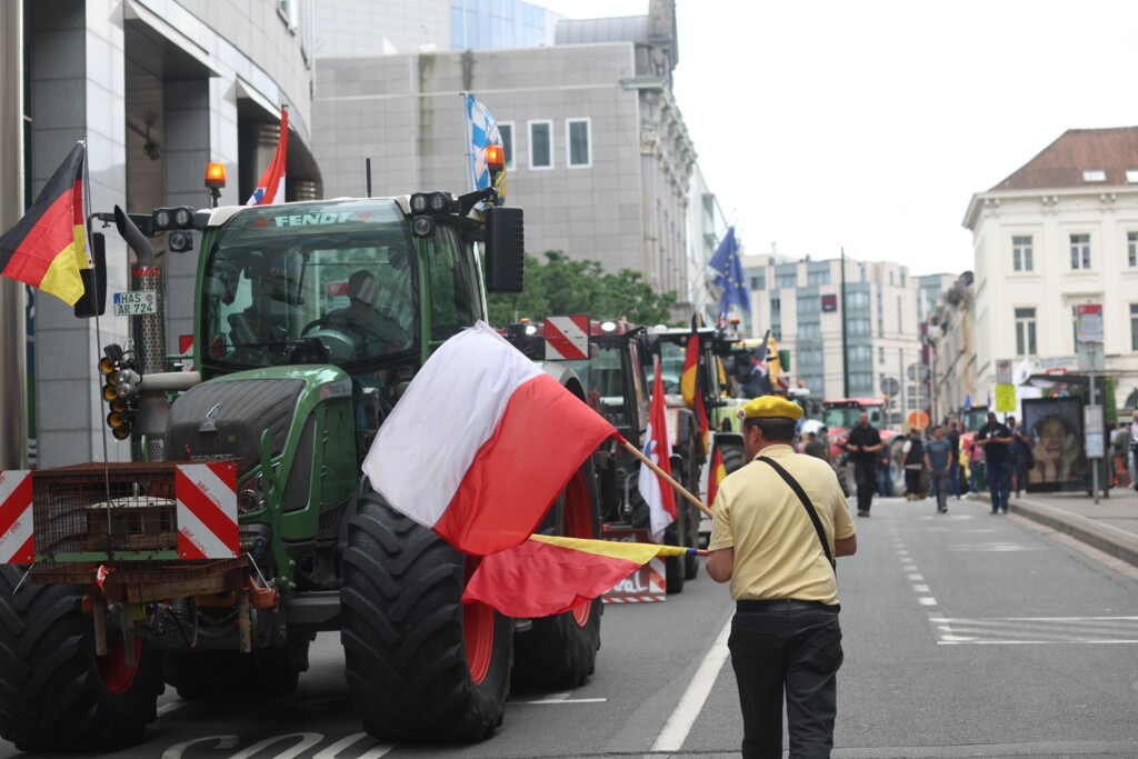 proteste agricoltori bruxelles