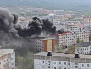 russia esplosione gas magadan