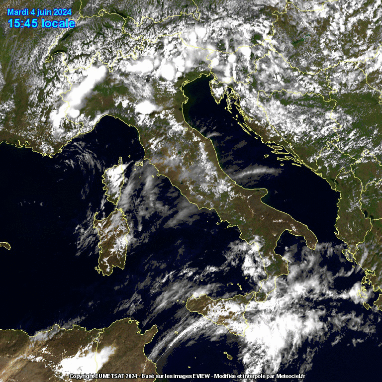 satellite meteo italia 4 giugno 2024