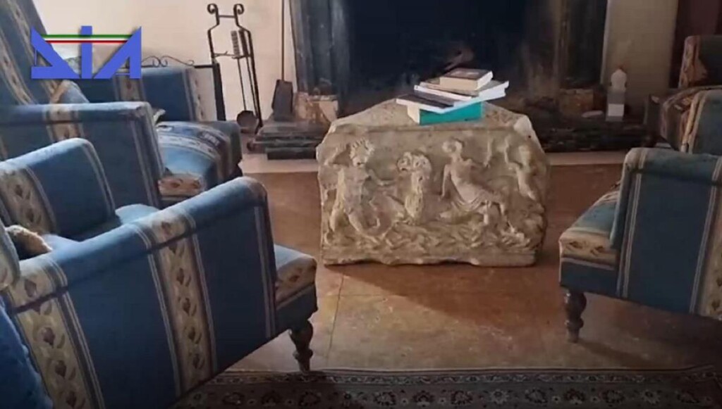 trapani sequestro beni archeologici