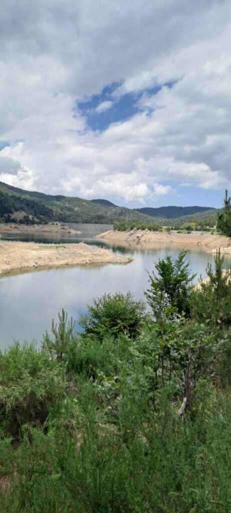 siccità diga del menta fine giugno 2024