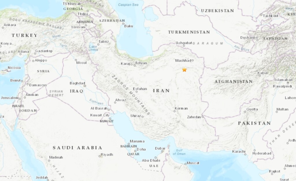 terremoto iran