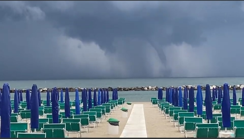 tromba marina lido di savio