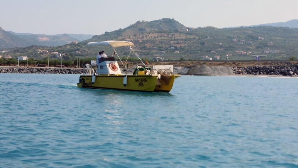 battelli pulisci mare calabria