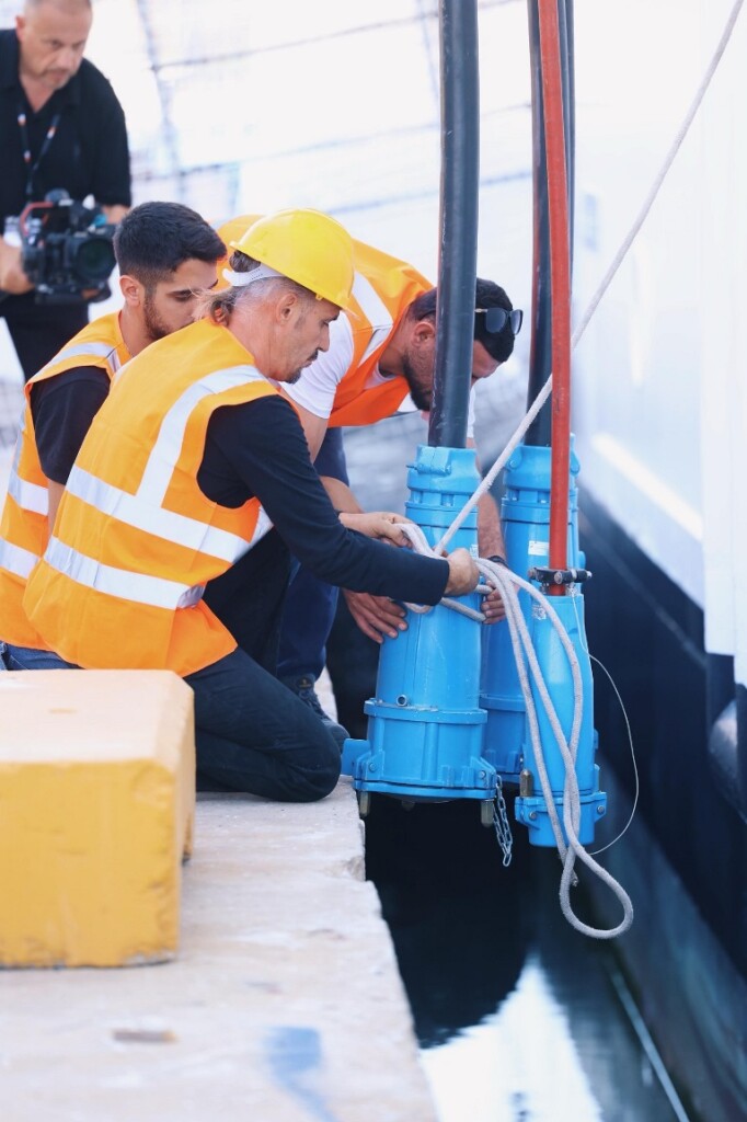 MSC WORLD EUROPA connessione elettrica di terra