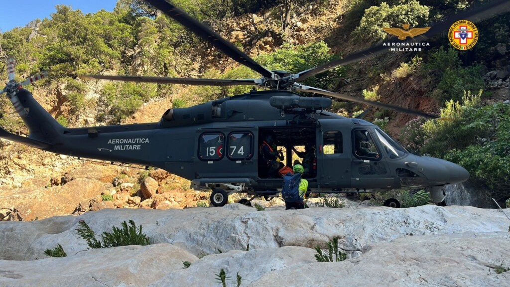 Soccorso aereo presso Supramonte di Orgosolo del 09.07.2024