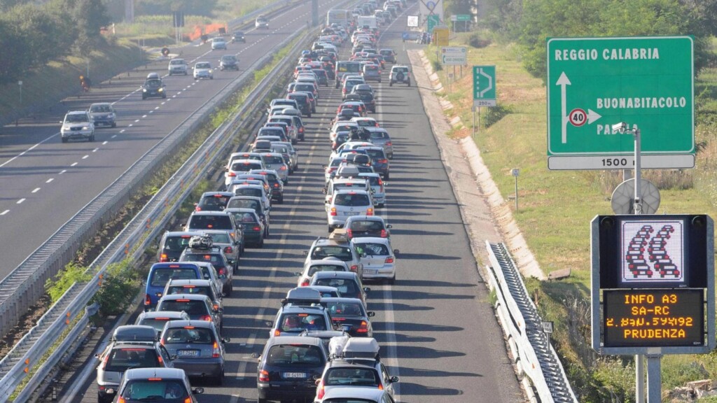 a2 salerno reggio calabria traffico