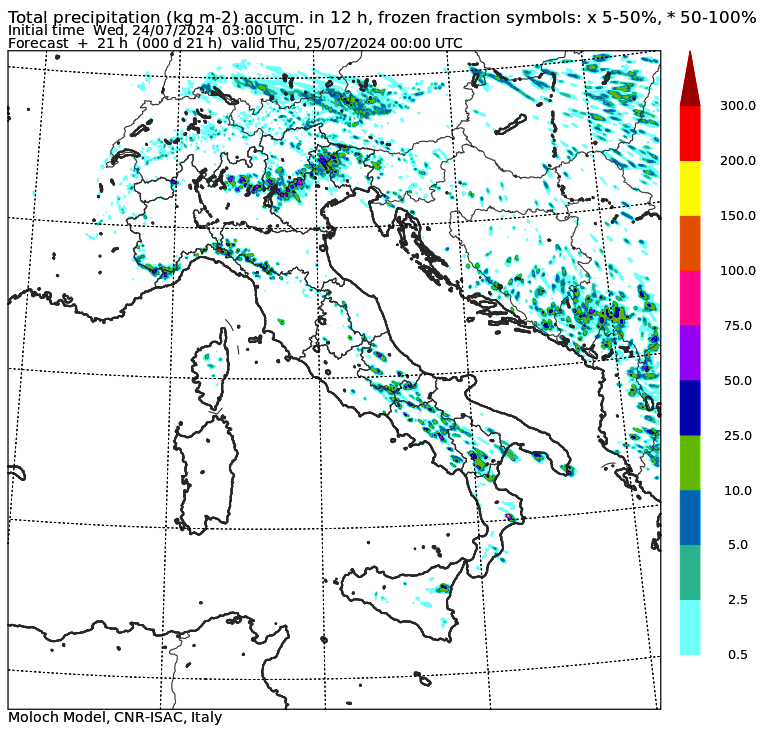 allerta meteo 24 luglio 2024